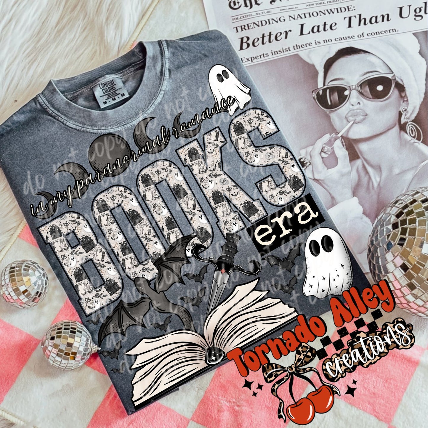 Paranormal Romance Books Era Tee