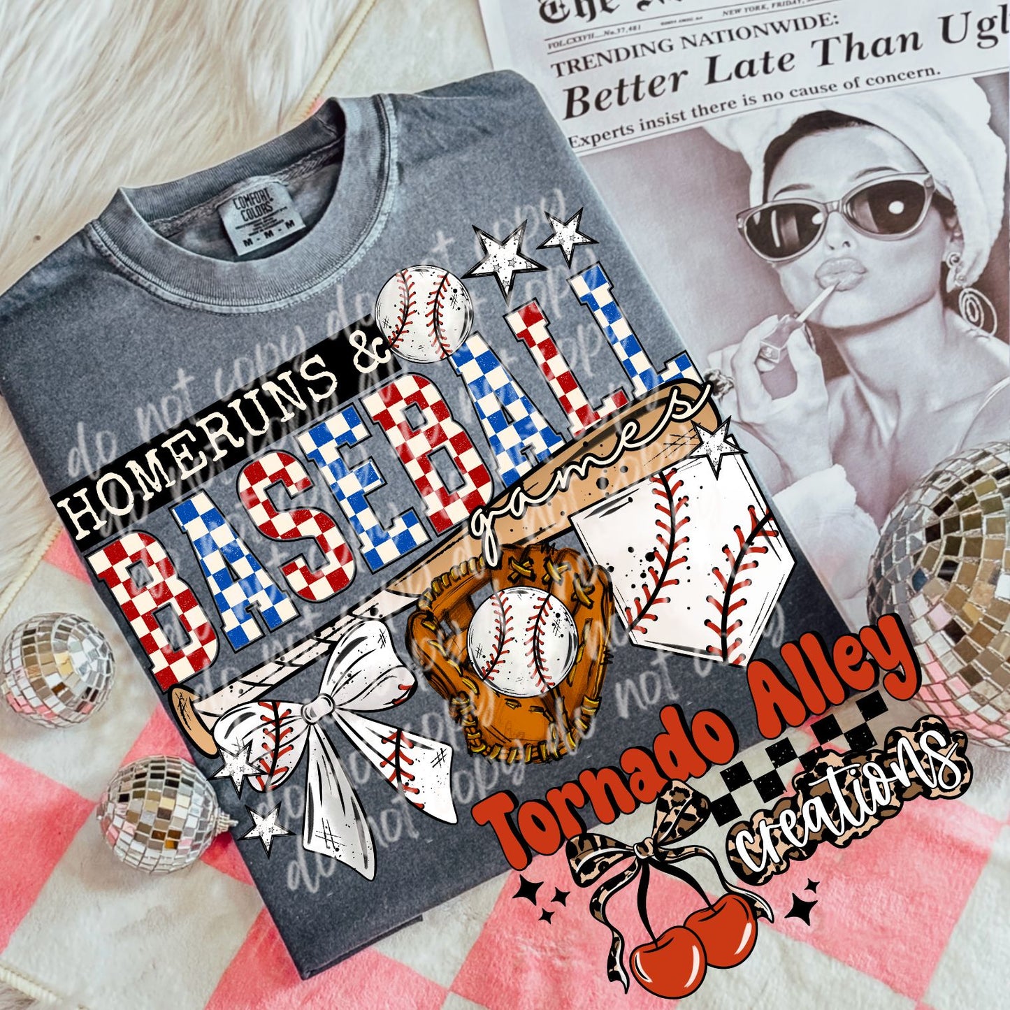 Homeruns Baseball Games Tee