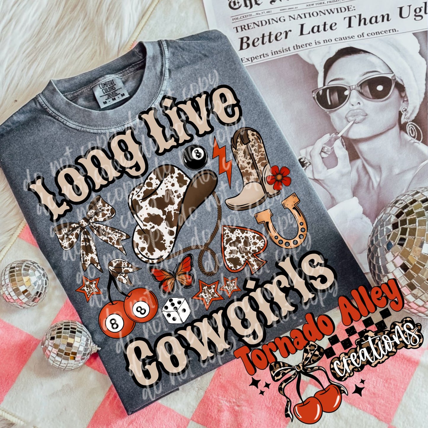 Long Live Cowgirls Tee