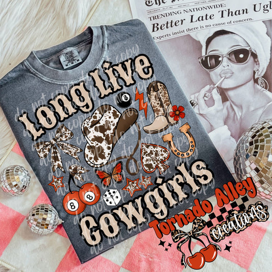 Long Live Cowgirls Tee