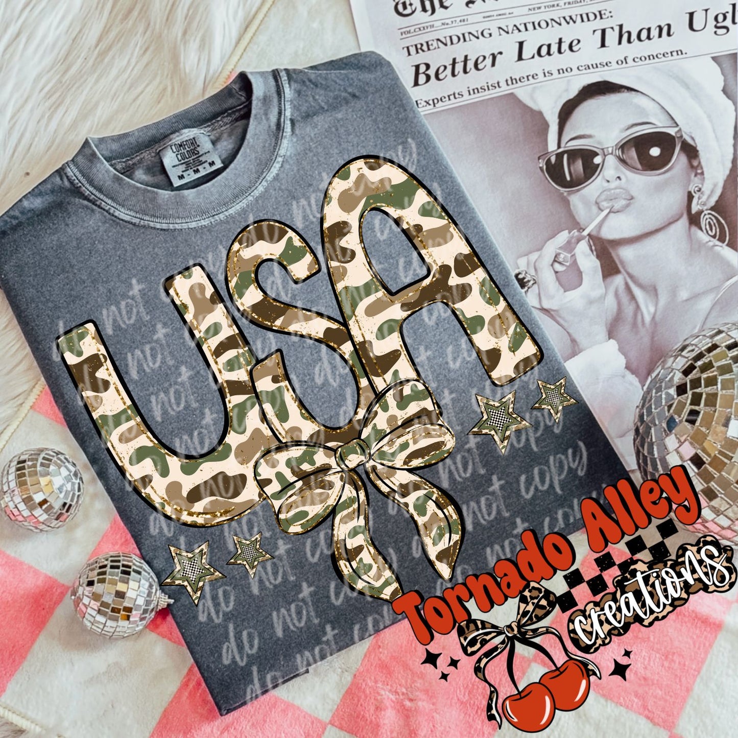 USA Camo Tee