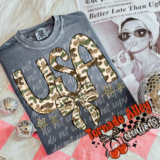 USA Camo Tee