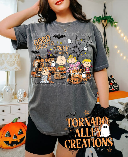 Good Grief It's Spooky Season Tee