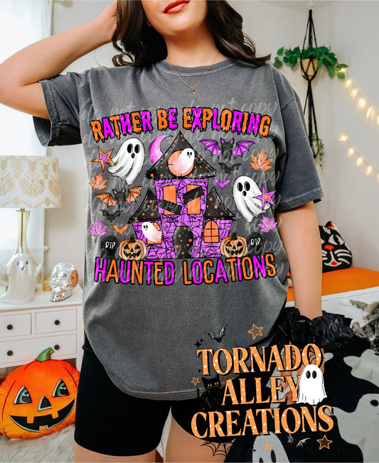 Haunted Locations Tee