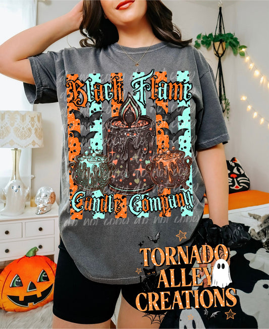 Black Flame Candle Company Tee
