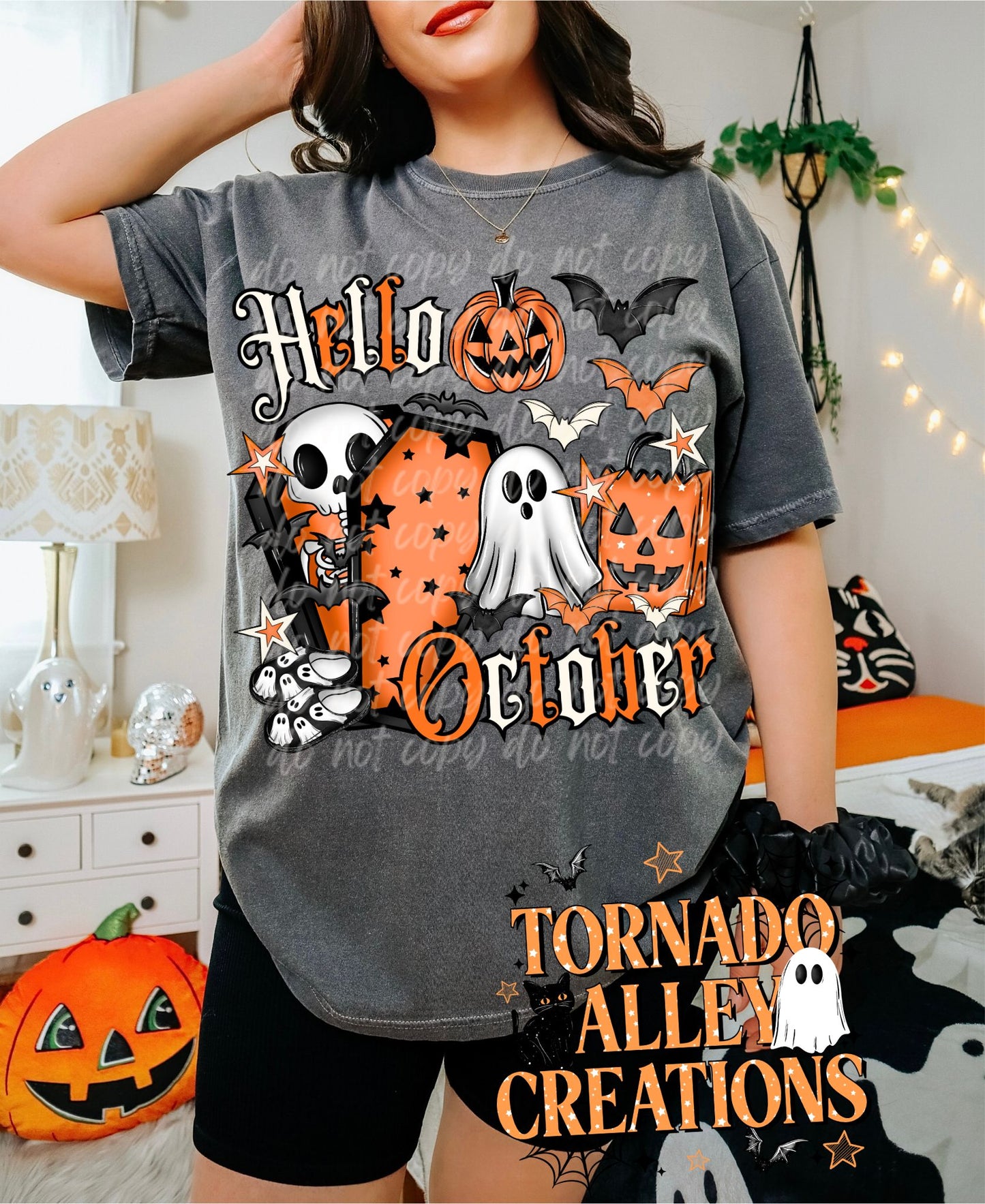 Hello October Tee