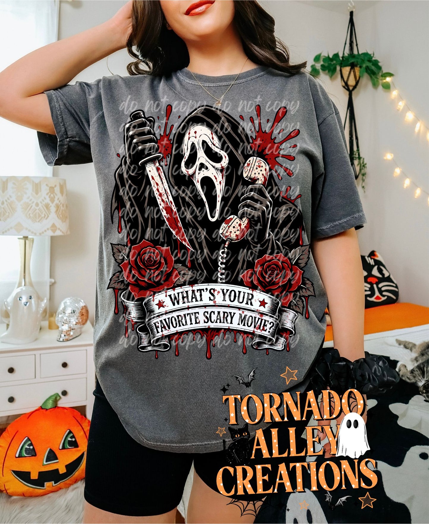 Spooky Movie Slasher Tee