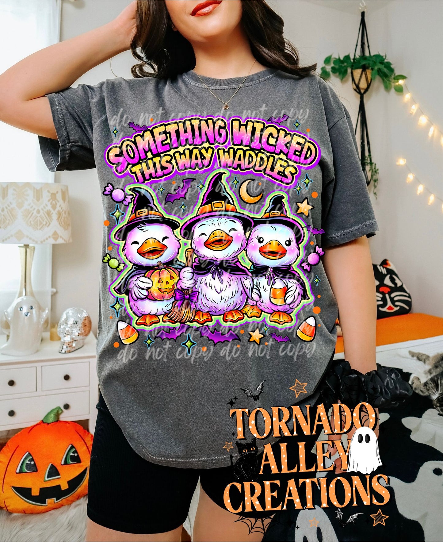 Wicked this Way Waddles Tee