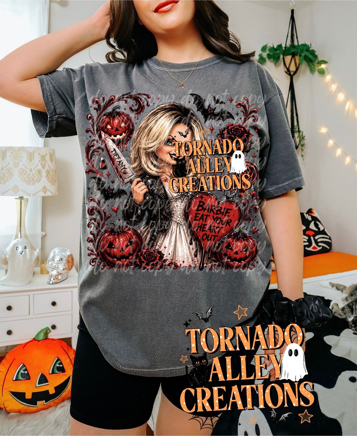 Eat Your Heart Out Tiff Ghost Tee