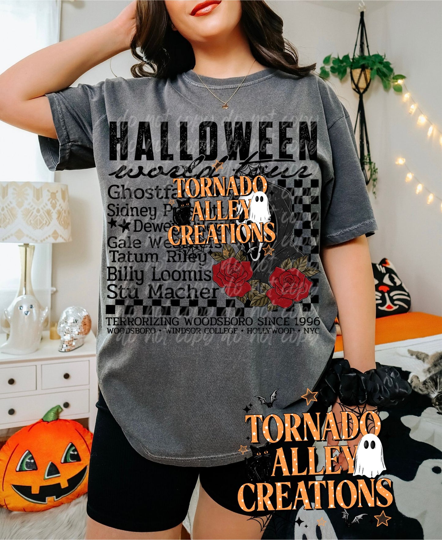 Halloween Slasher Ghost Tee