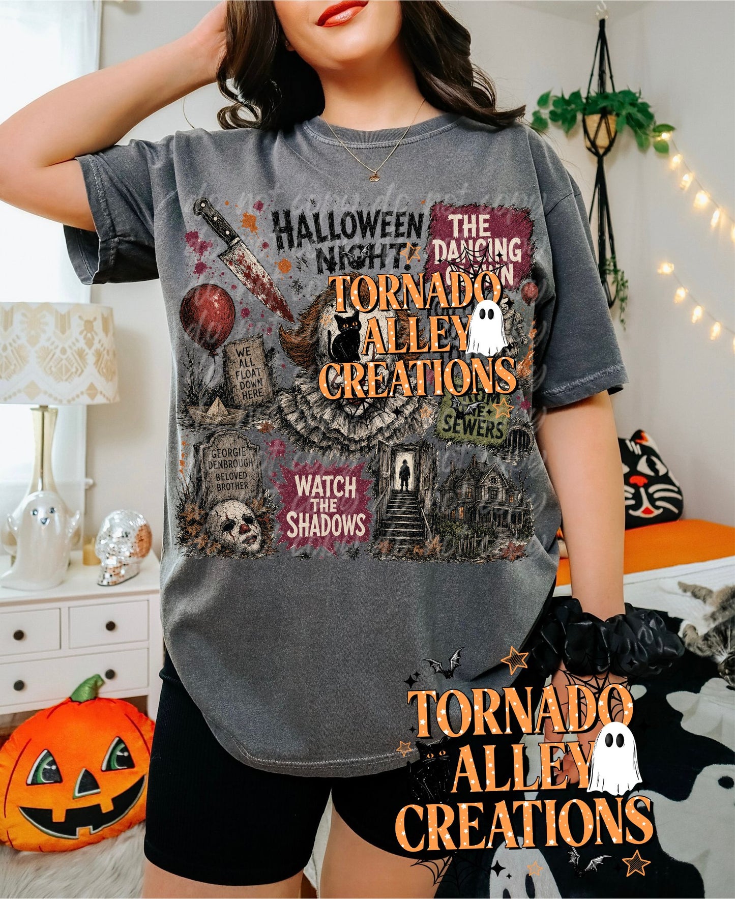 Halloween Night Clown Tee