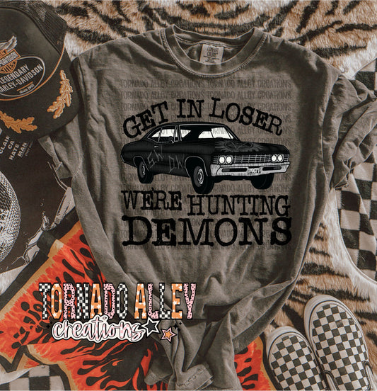 Spooky Hunting Demons Tee