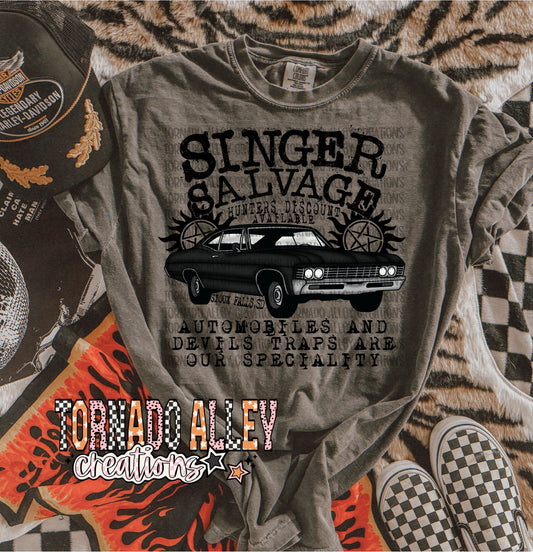 Spooky Singer Salvage Tee
