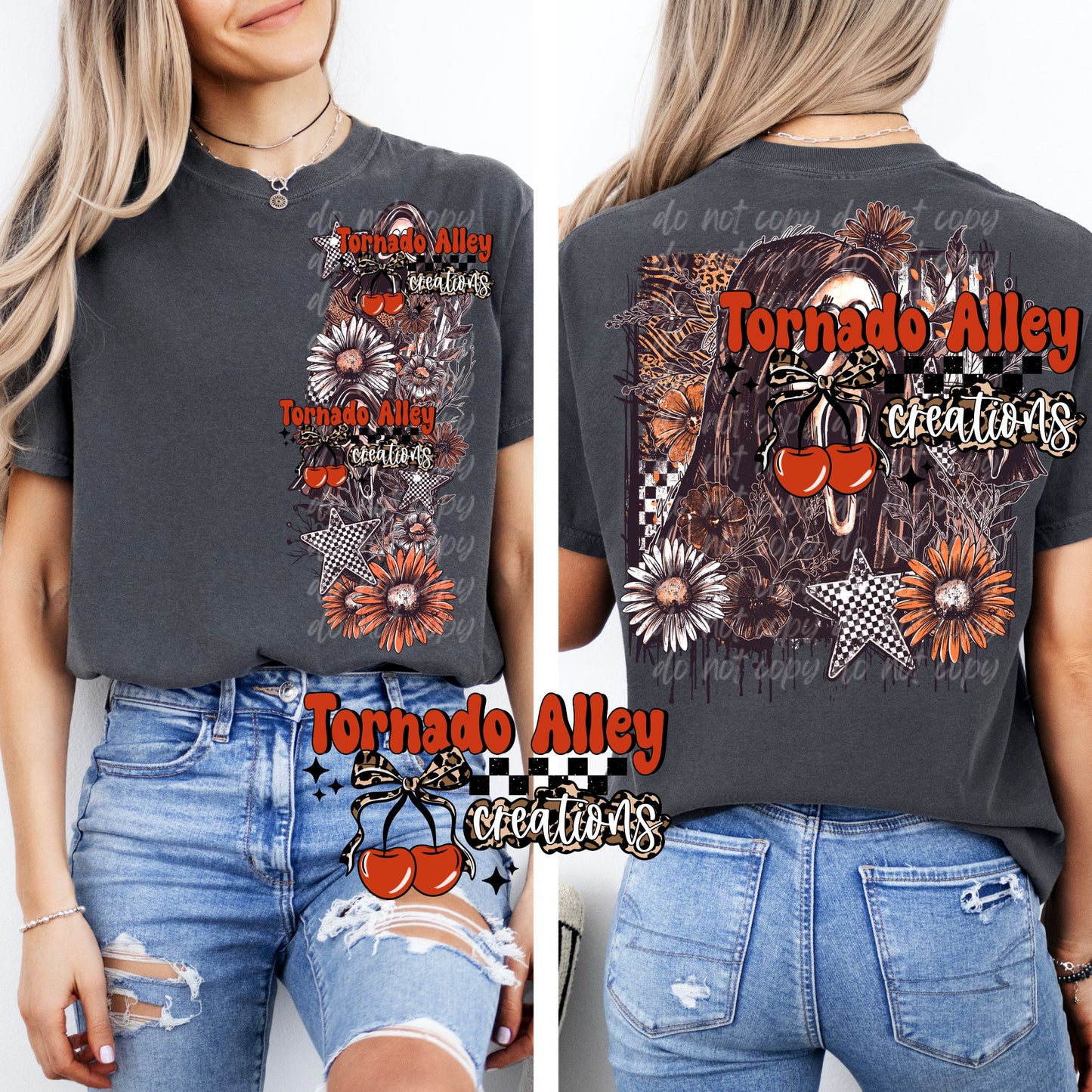 Floral Slasher Tee