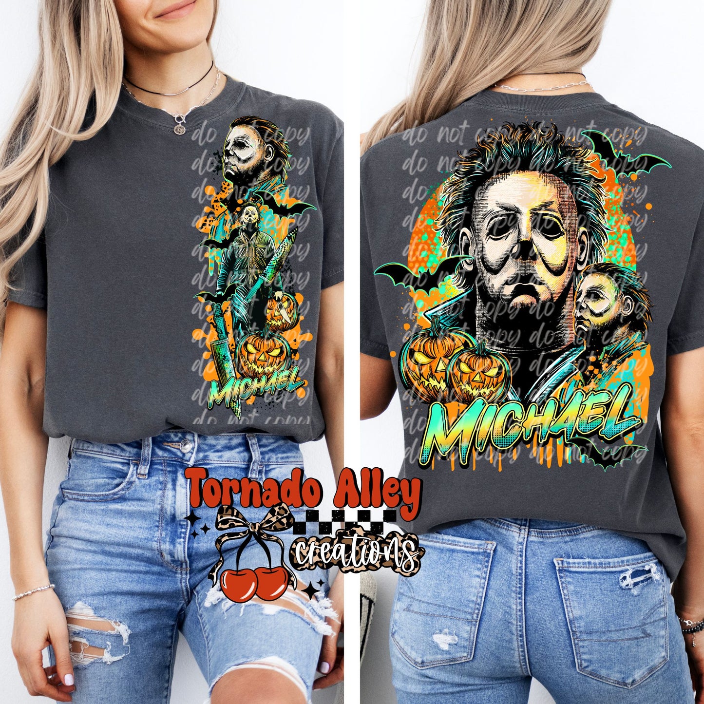 Neon Halloween Tee