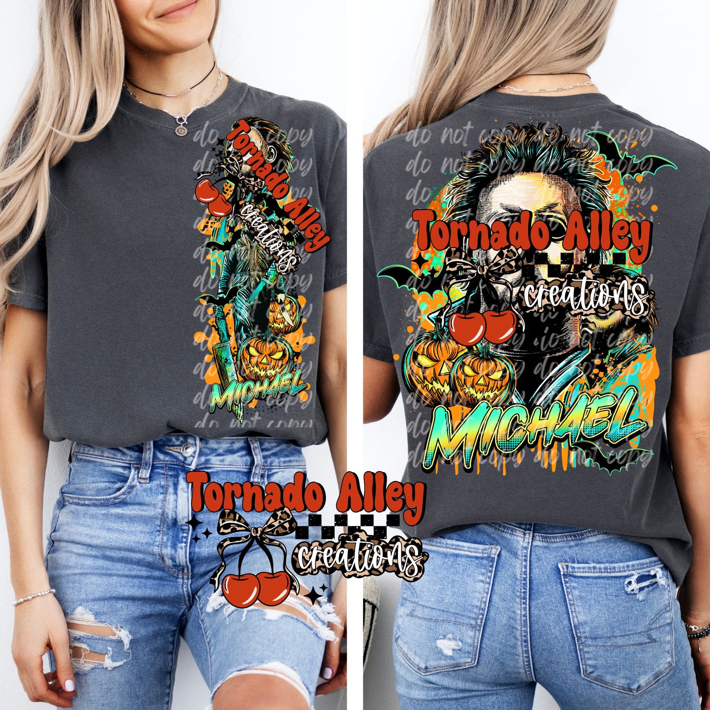 Neon Halloween Tee