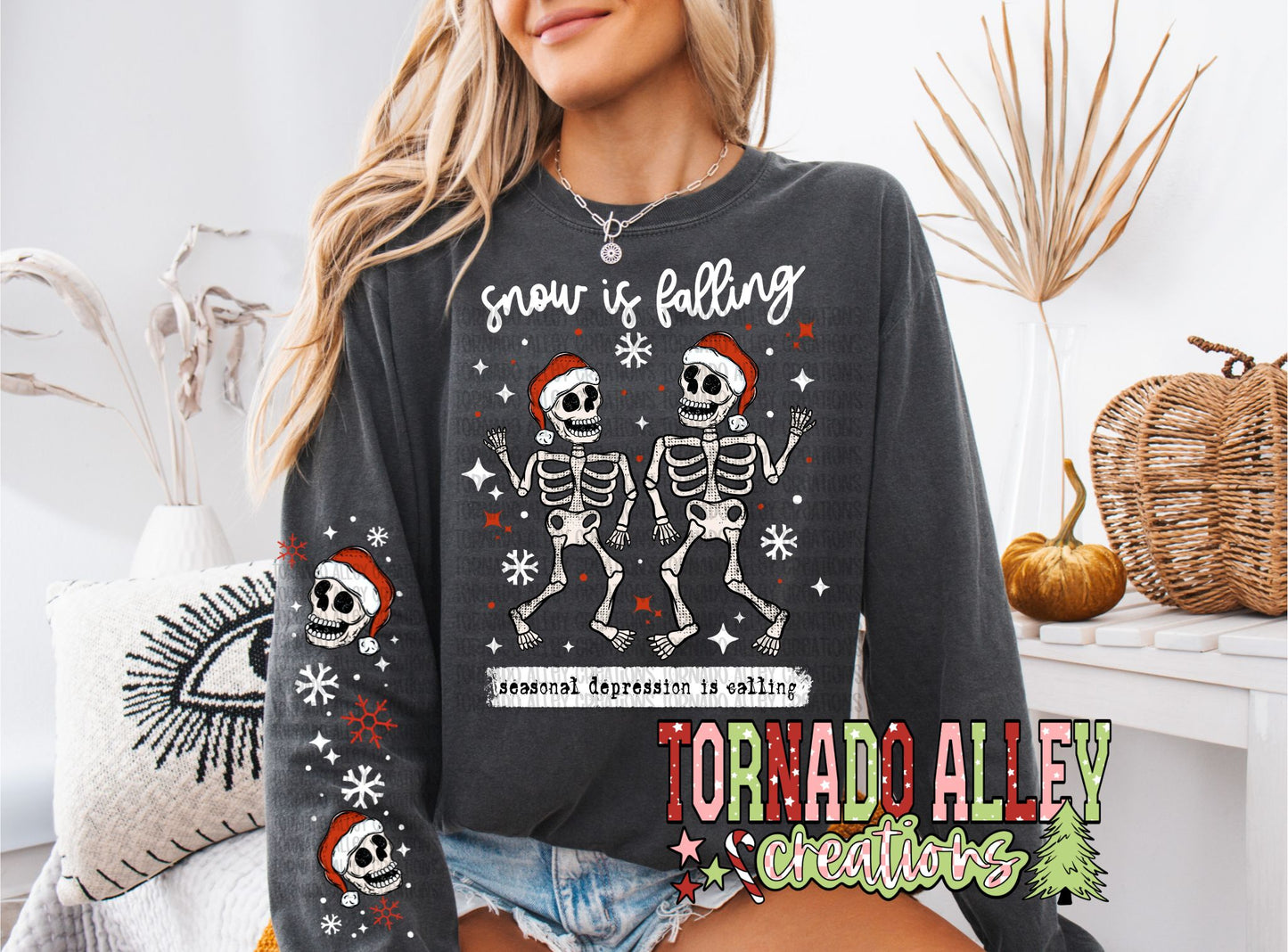 Snow is Falling Long Sleeve