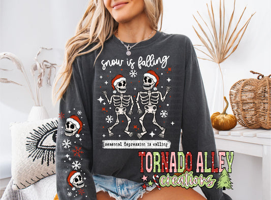 Snow is Falling Long Sleeve