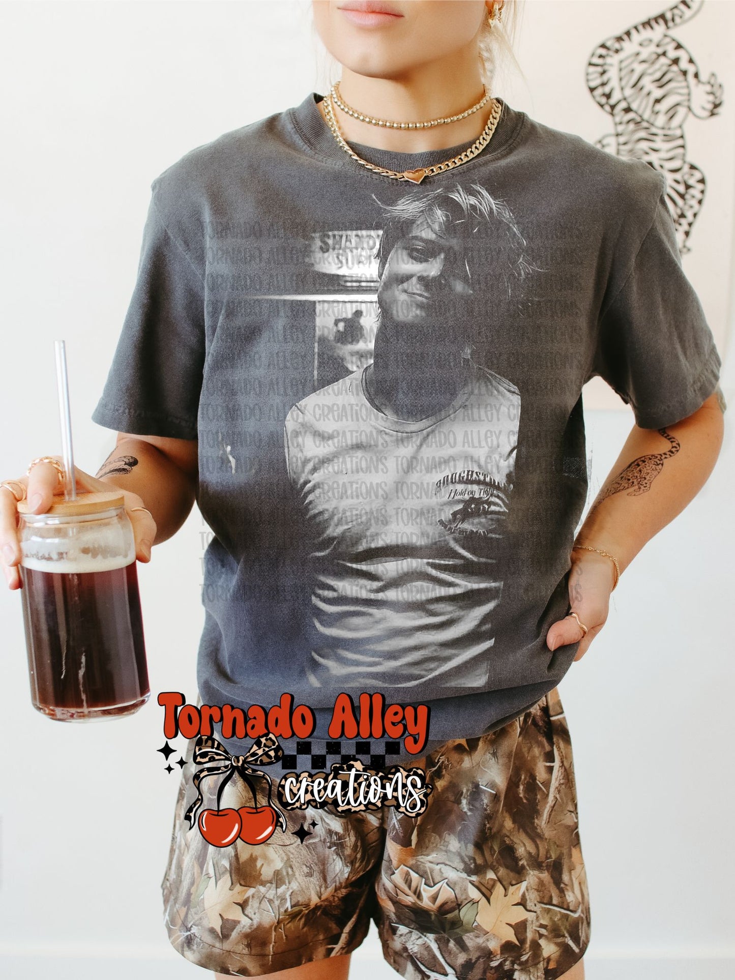 OB Retro Summer Half-Tone Tee