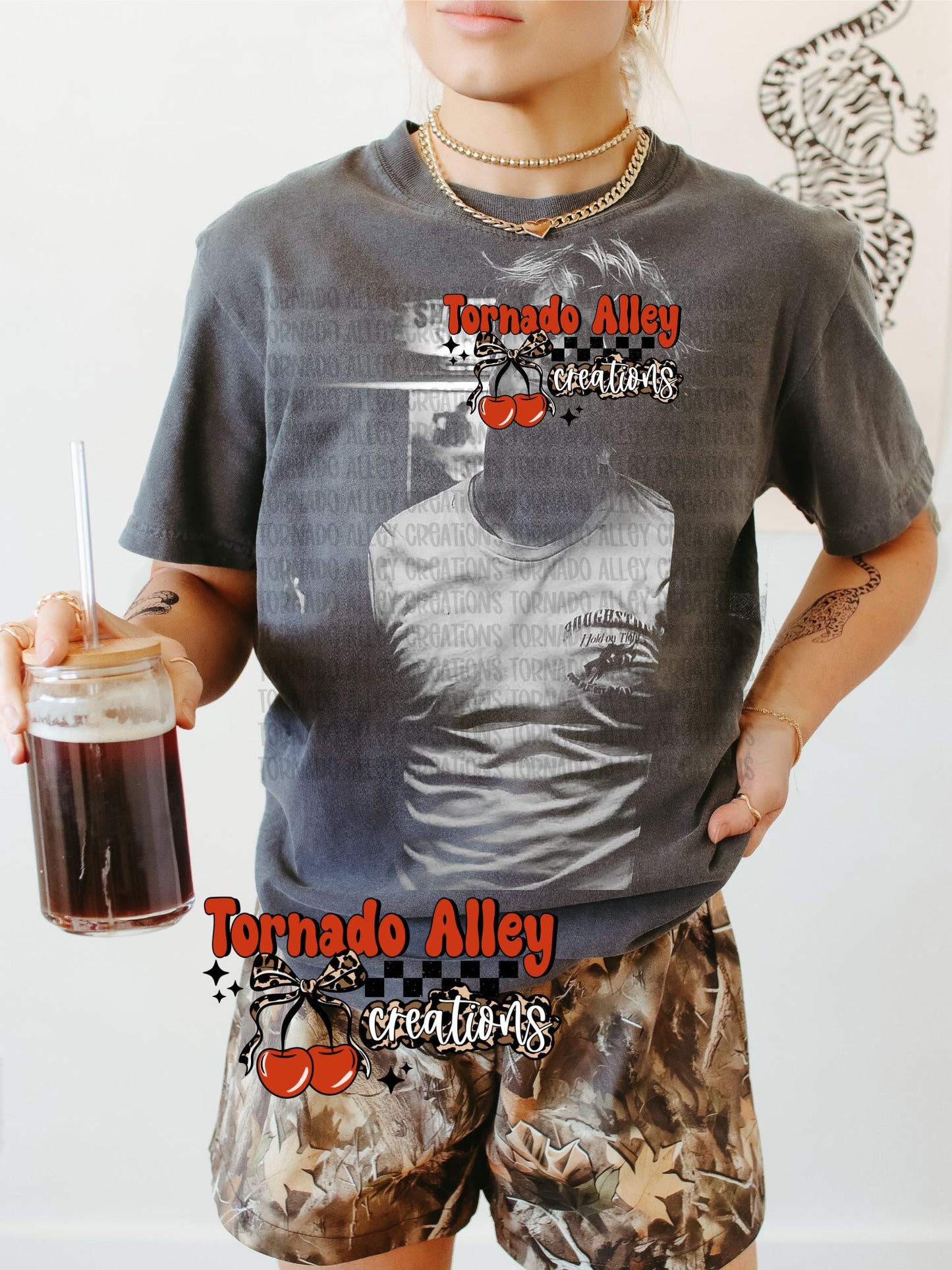 OB Retro Summer Half-Tone Tee