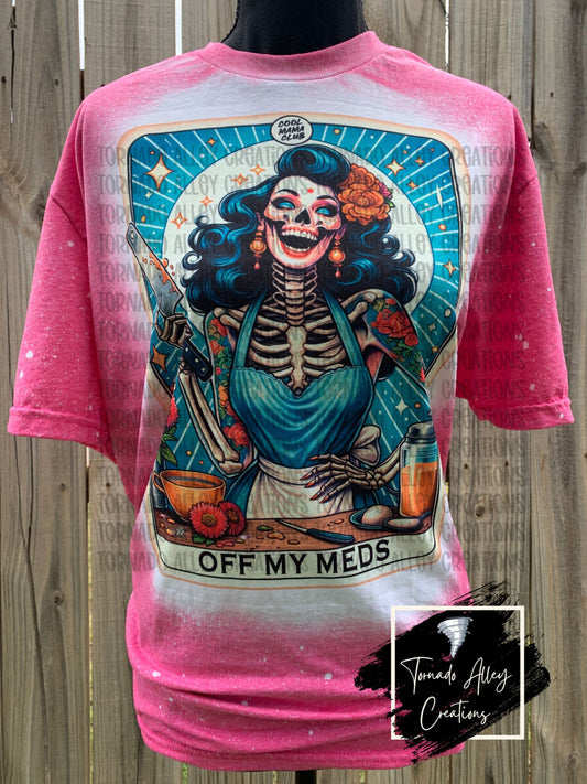 Off My Meds Tarot Tee