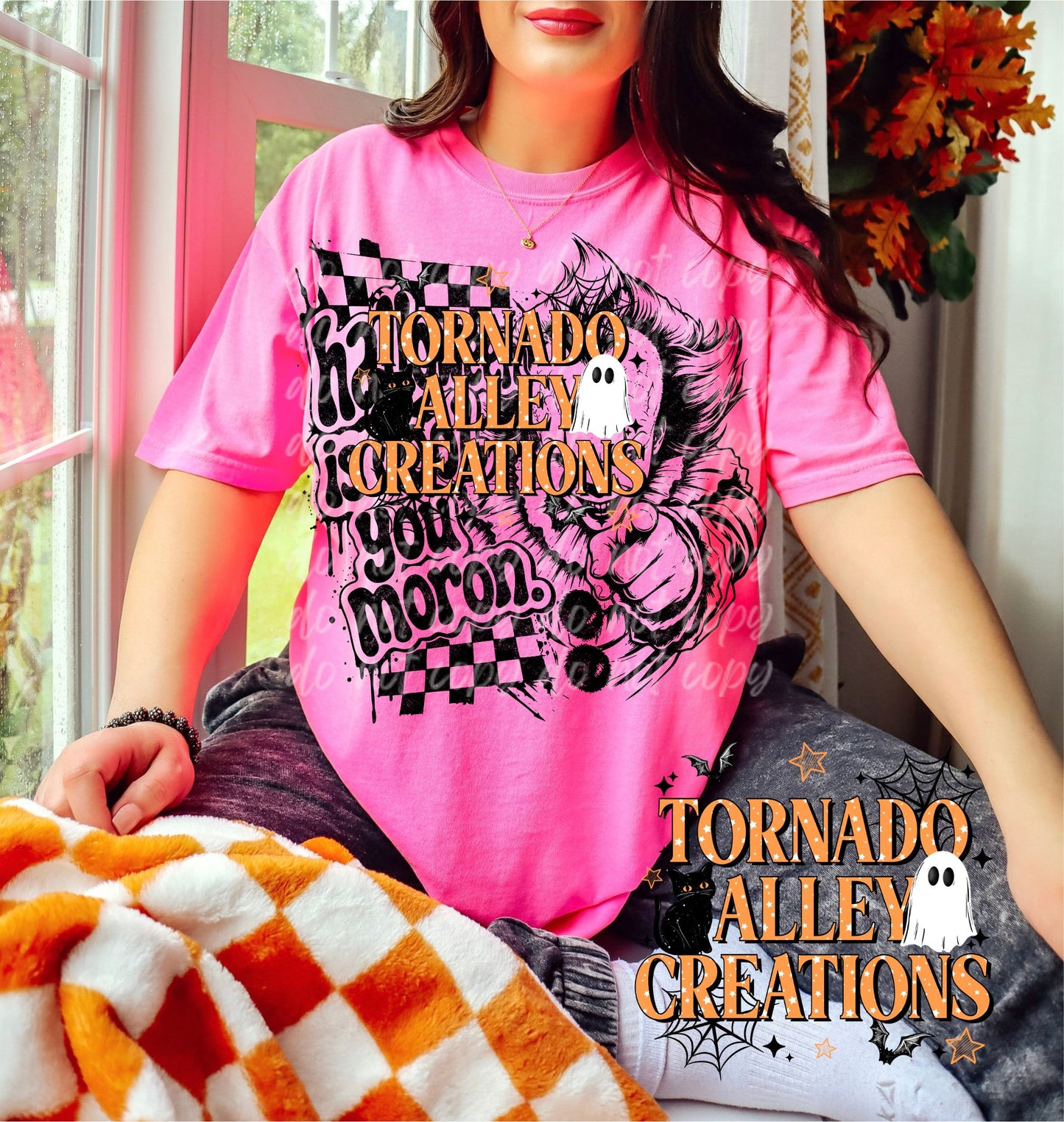 Halloween is Cool Moron Clown Tee