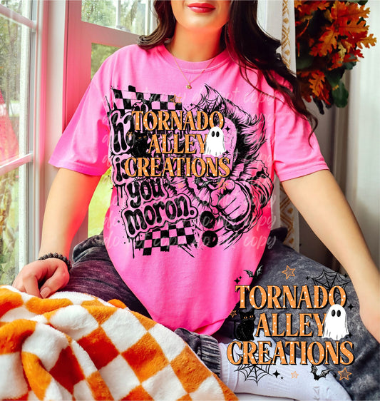 Halloween is Cool Moron Clown Tee
