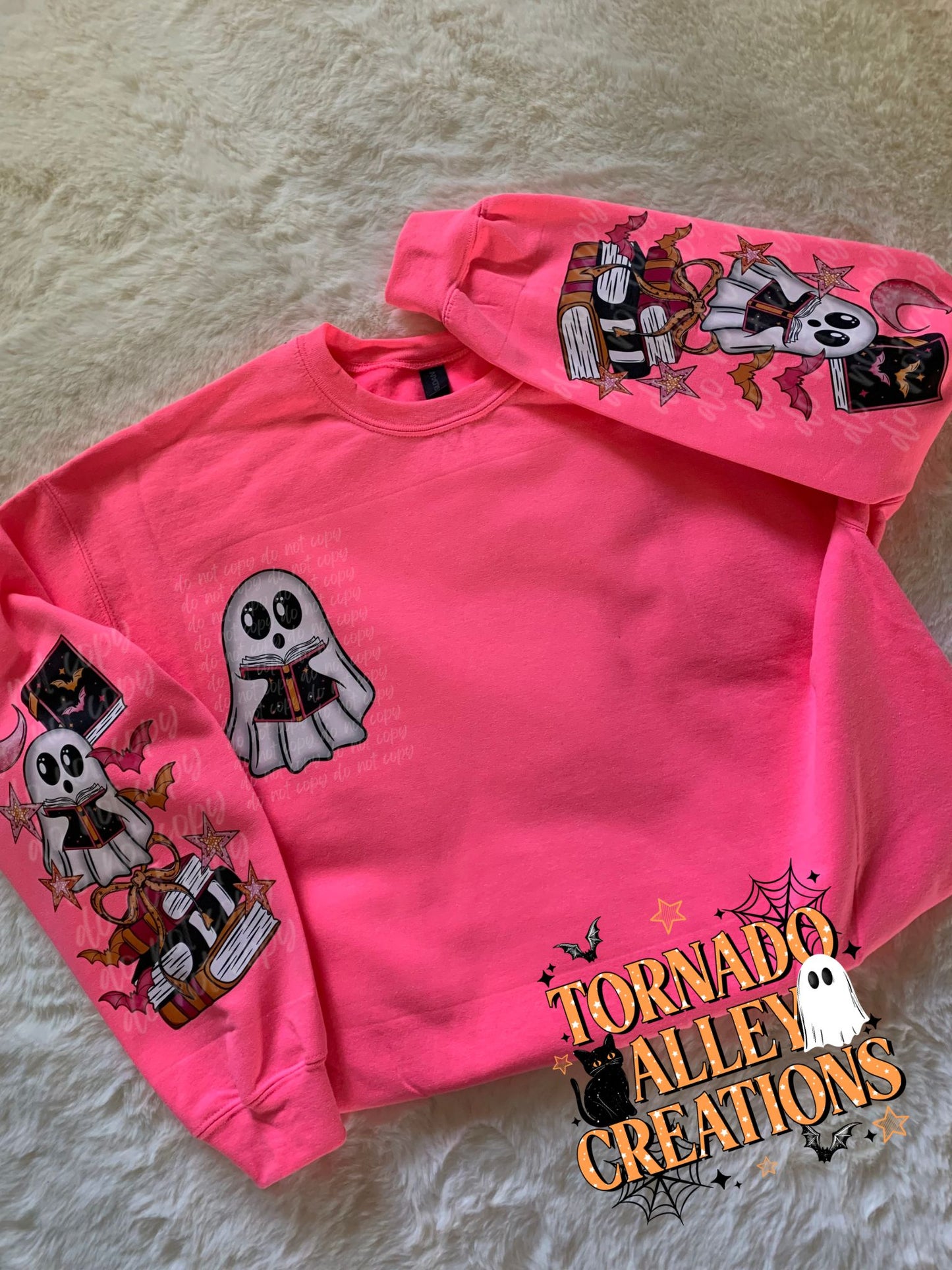 Read More Books & Stay Spooky Crewneck