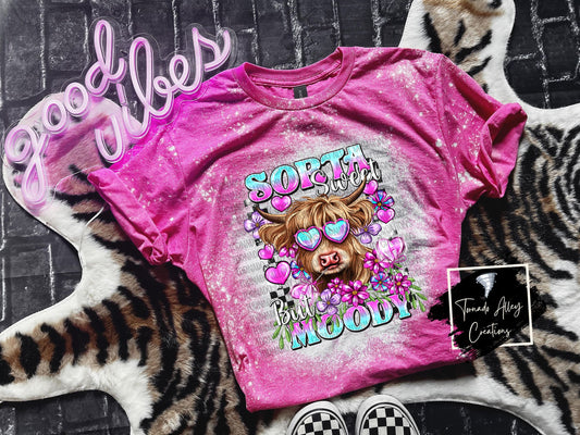 Sorta Sweet Sorta Moody Cows Tee