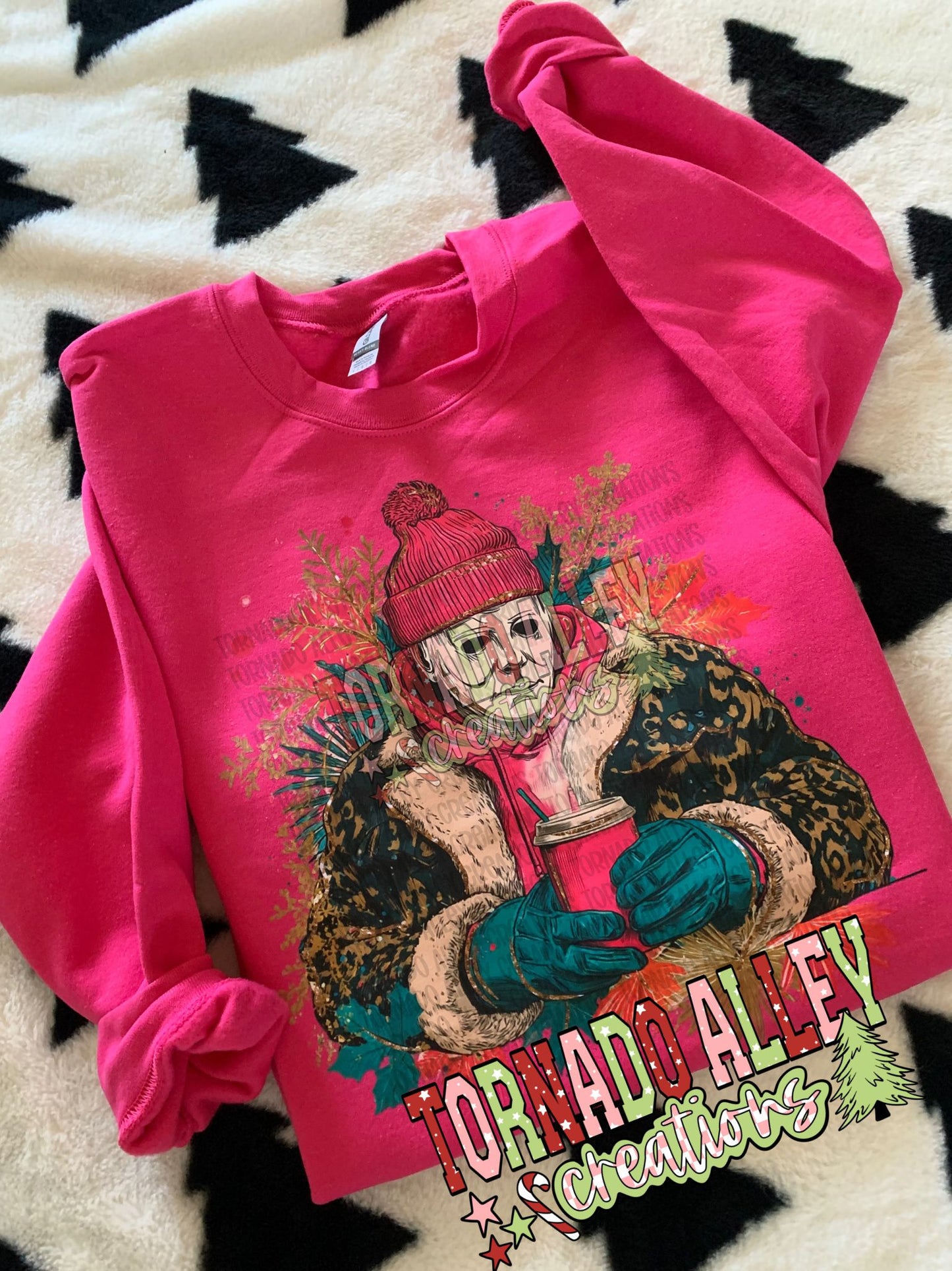 Cozy Boho Halloween Crewneck