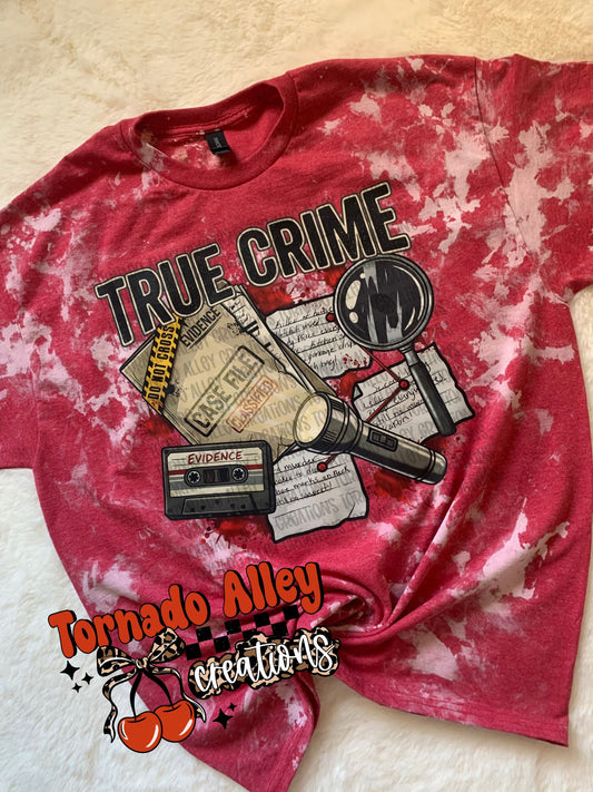 True Crime Bleached Tee