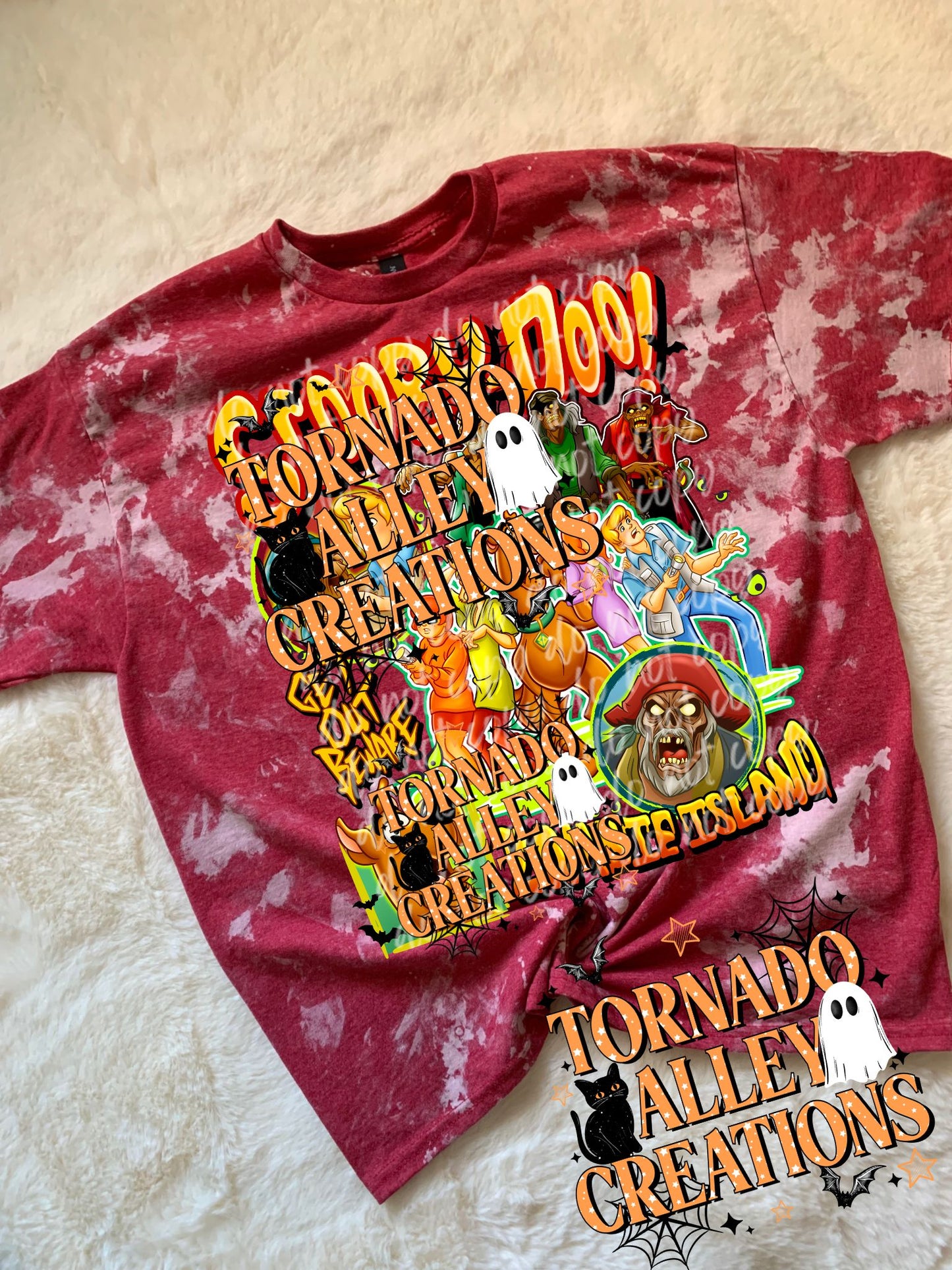 Zombie Island Bleached Tee