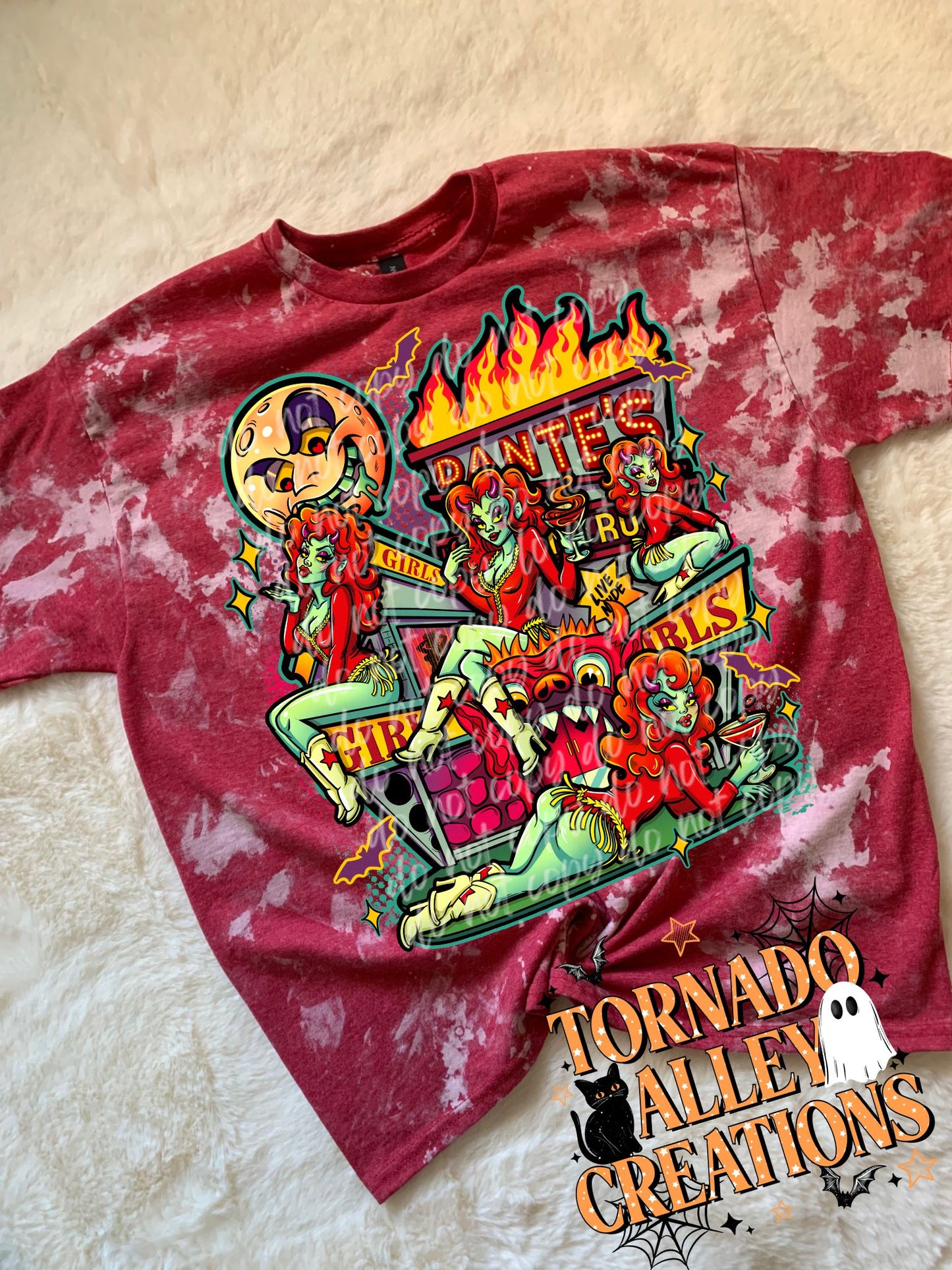 Dante's Bleached Tee