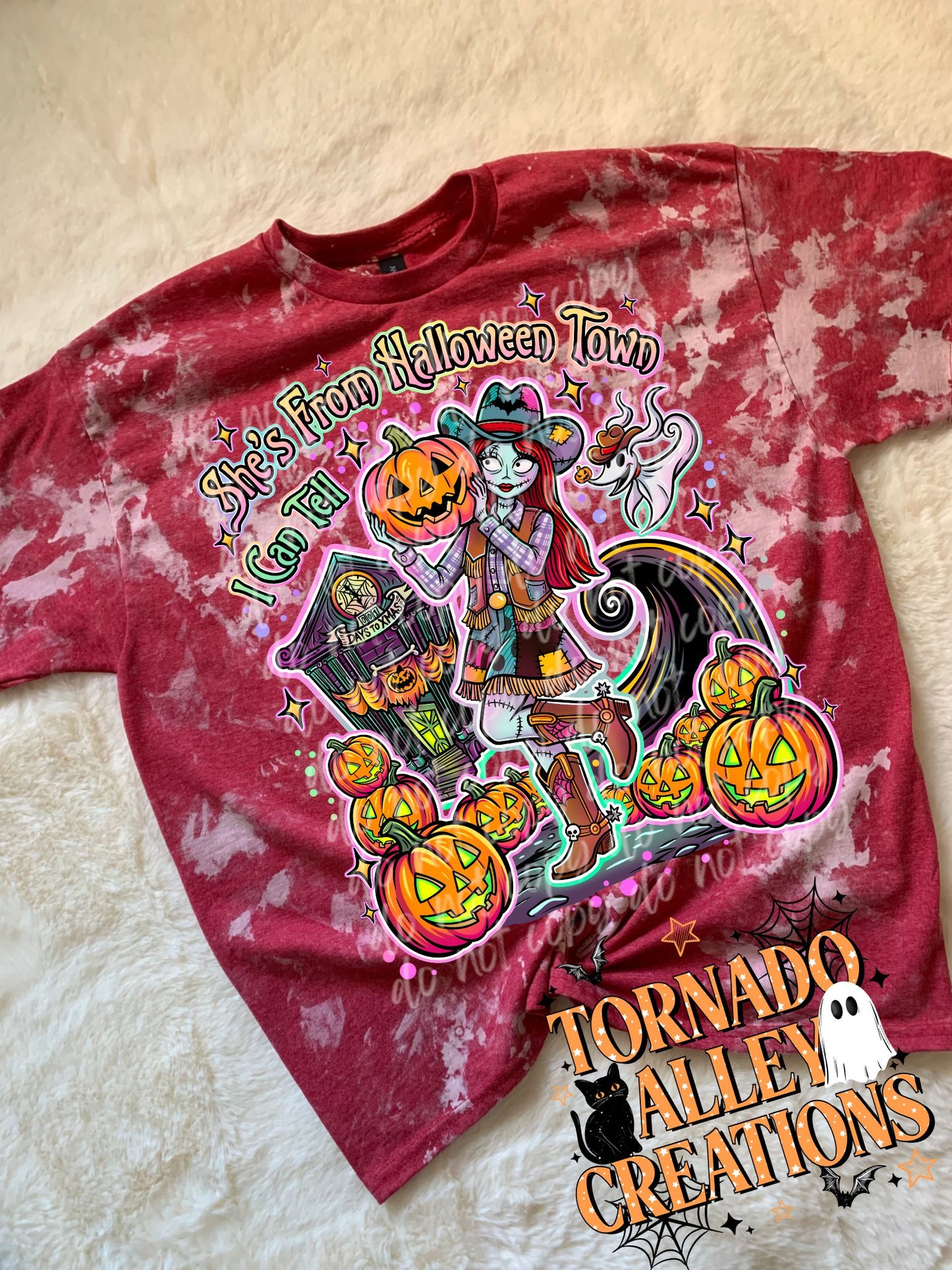 From Halloween Bleached Tee