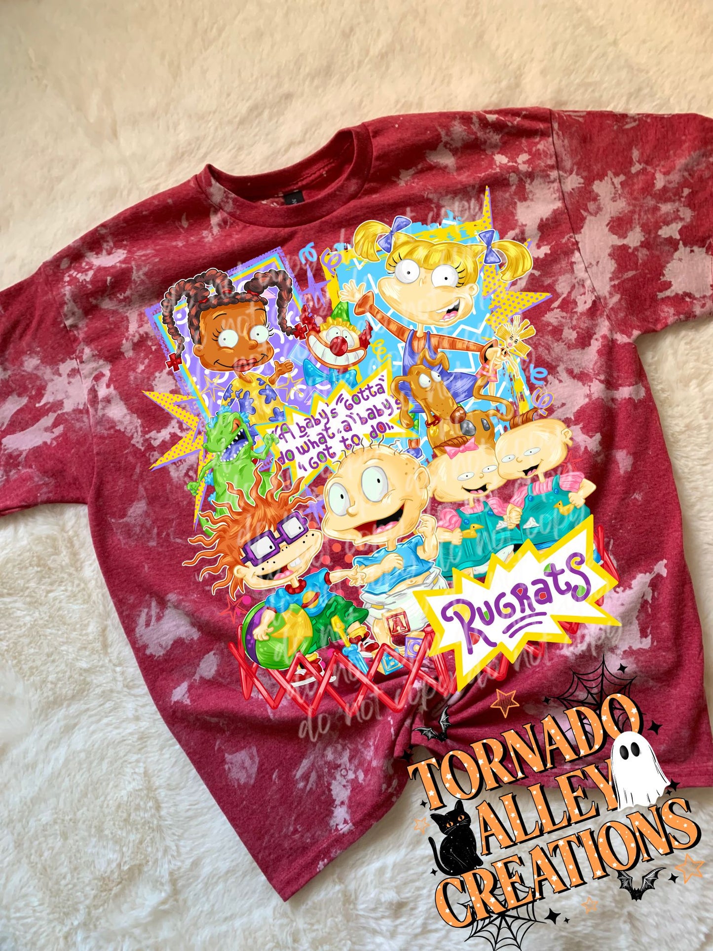 Retro RR Bleached Tee