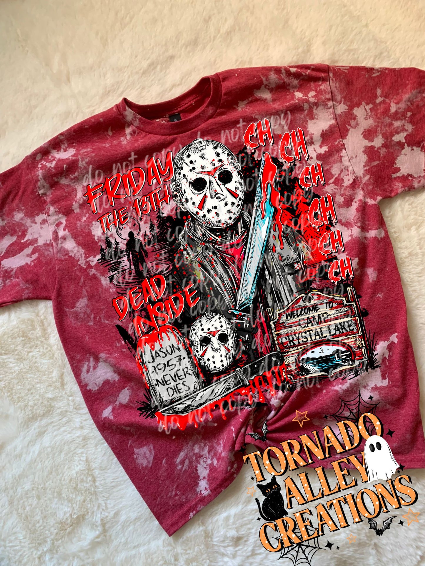 Dead Inside Bleached Tee