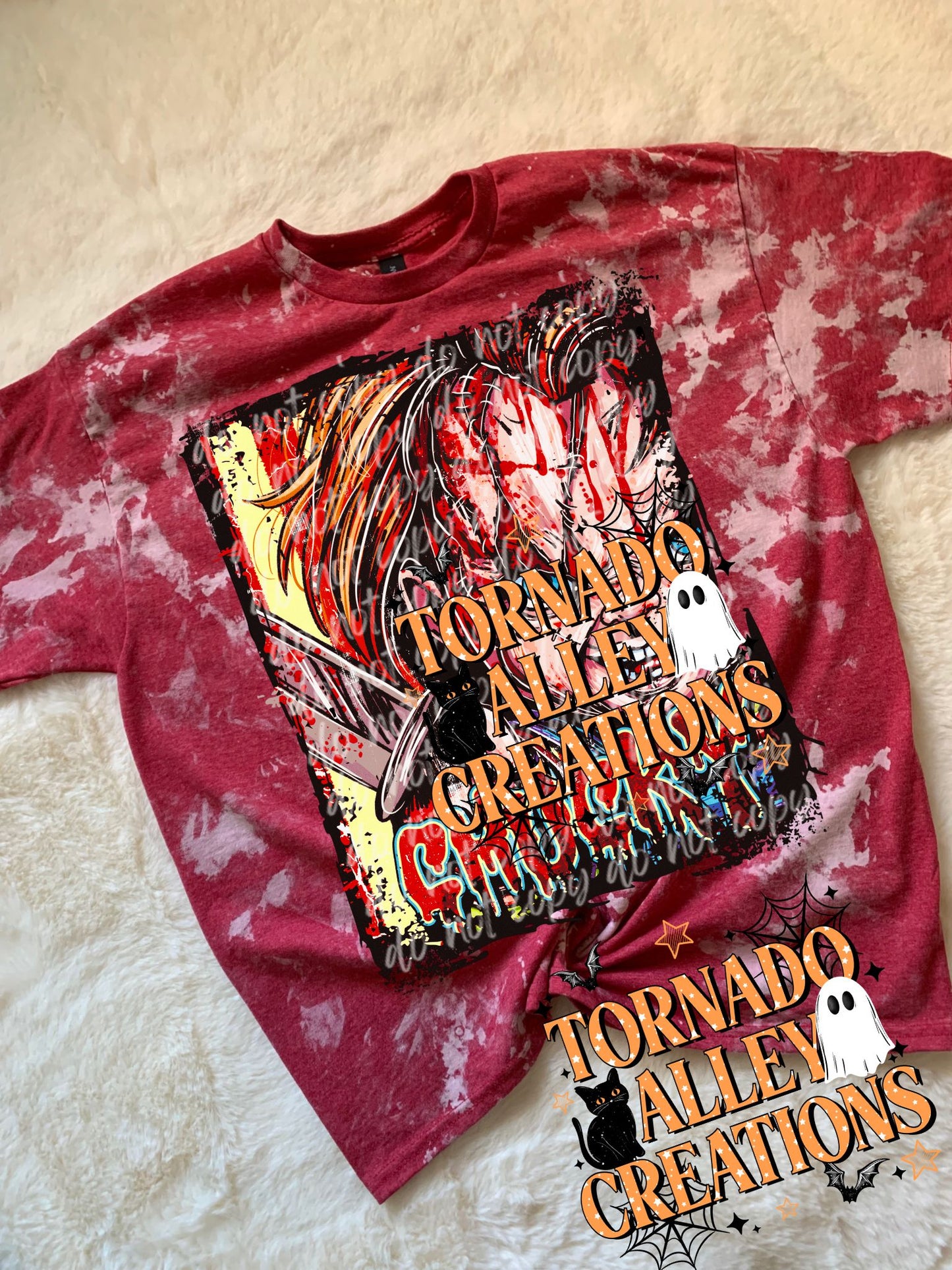 Horror Doll Bleached Tee
