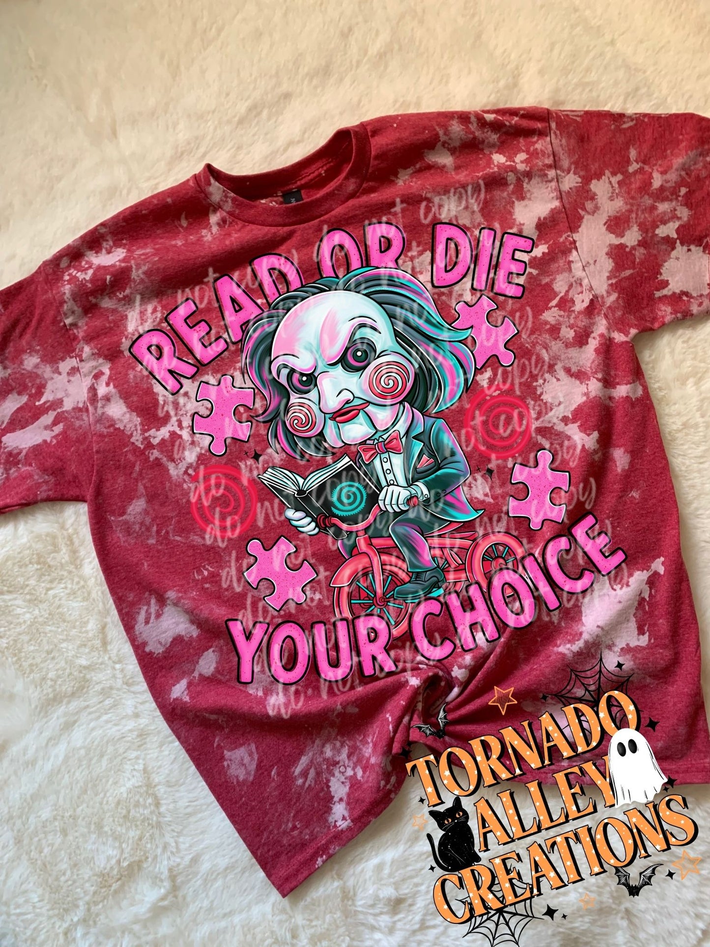 Read or Die Bleached Tee