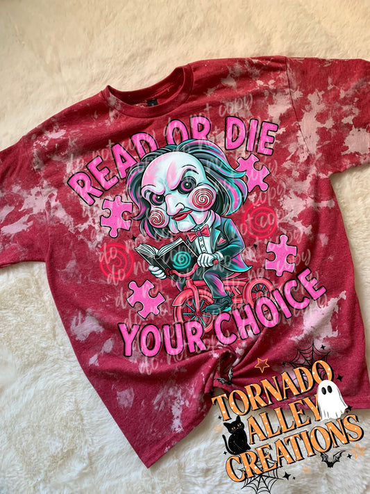 Read or Die Bleached Tee