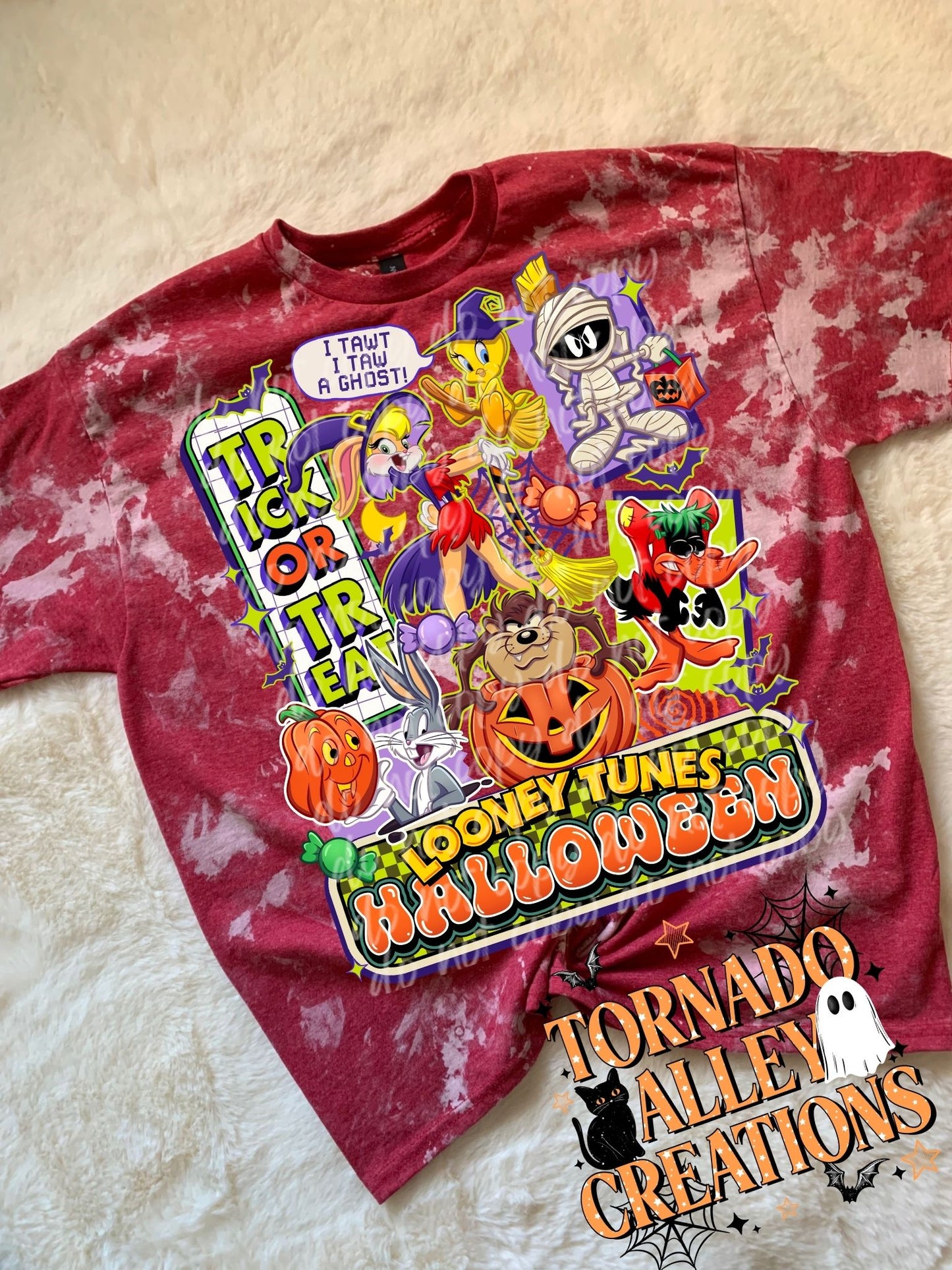 Retro LT Halloween Bleached Tee