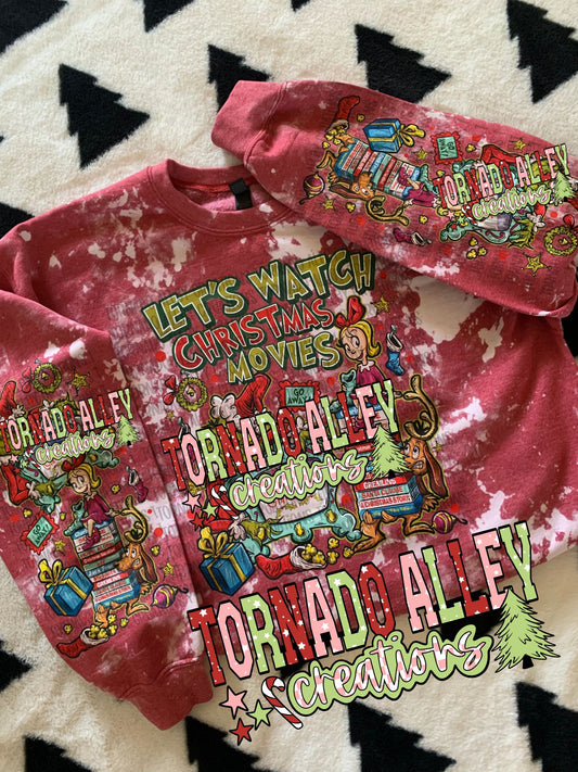 Let's Watch Christmas Movies Crewneck