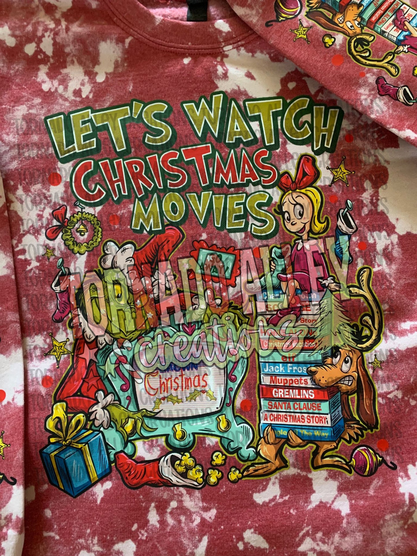 Let's Watch Christmas Movies Crewneck