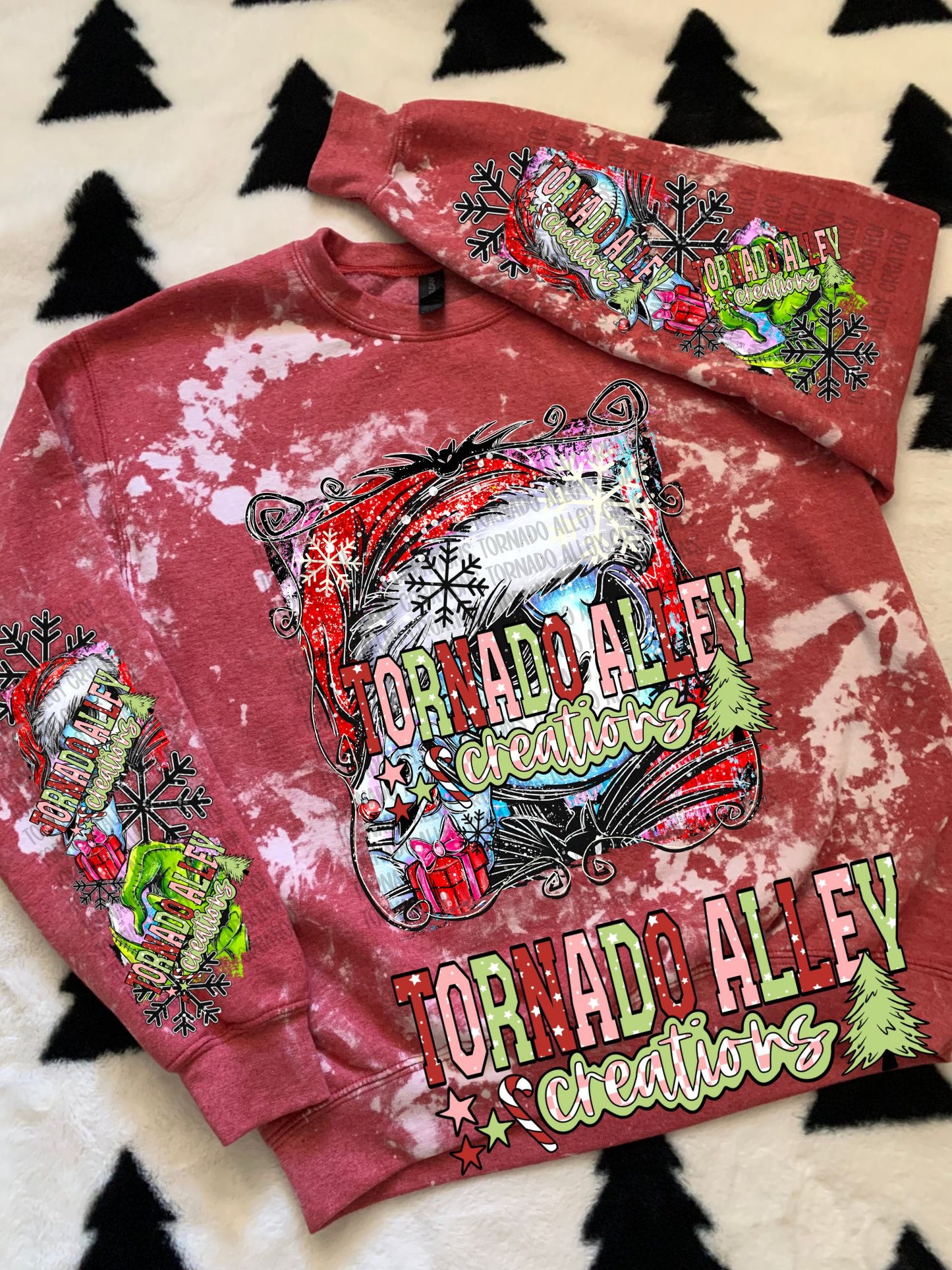 Christmas Skelly Crewneck