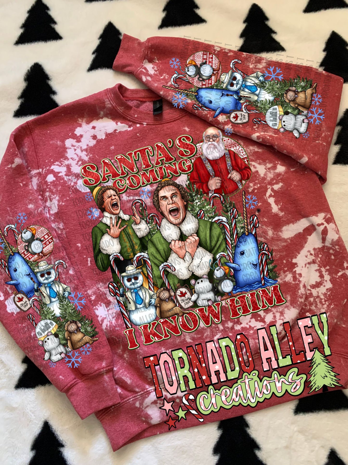 Santa I Know Him Crewneck