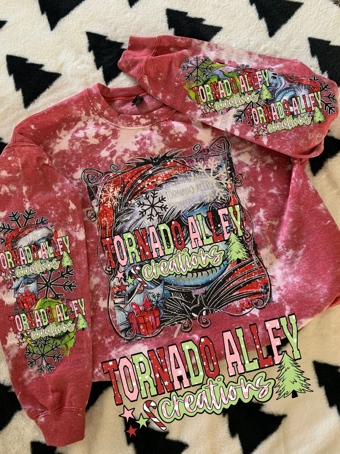 Christmas Skelly Crewneck
