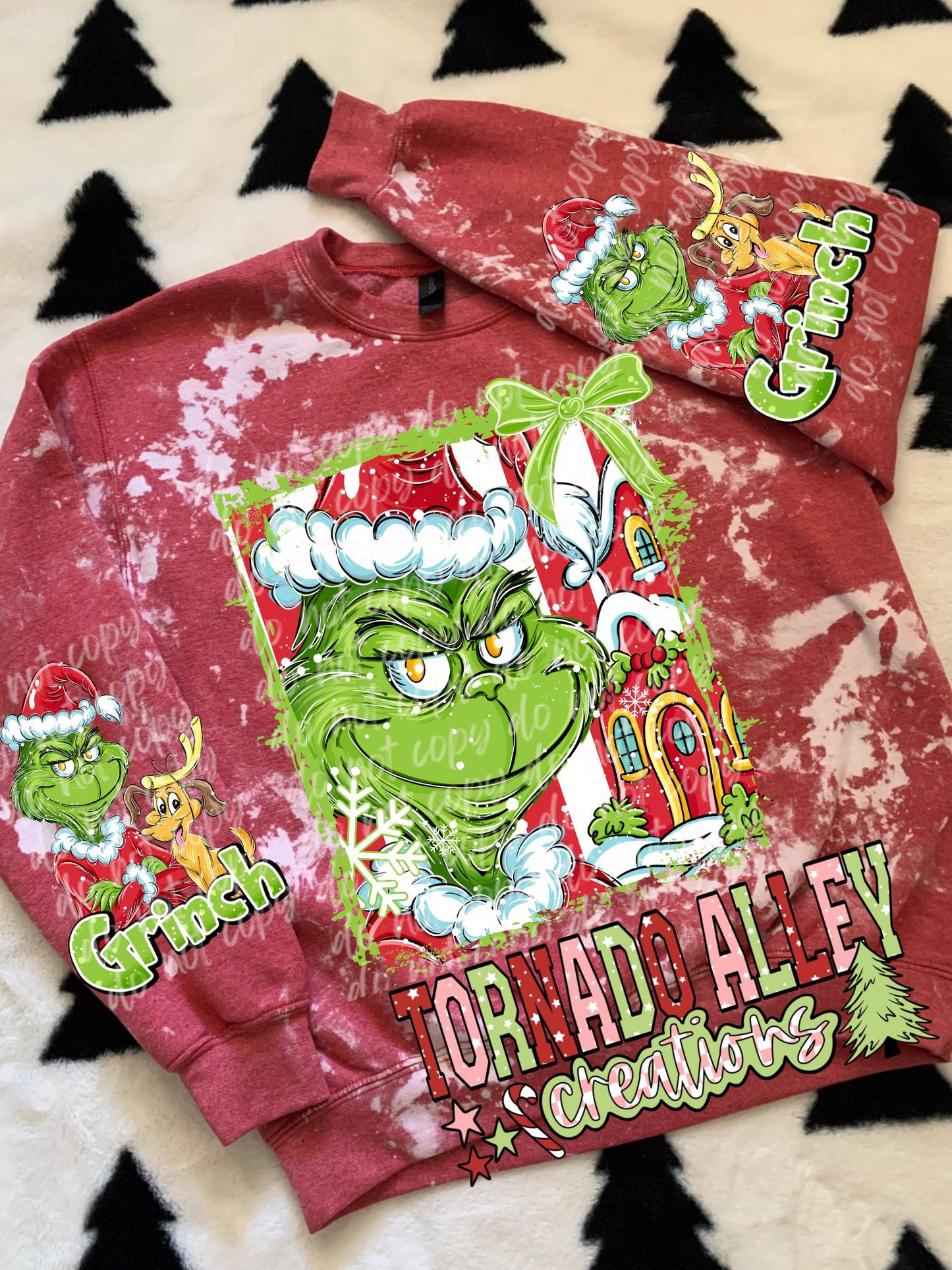 Green Guy Christmas Crewneck