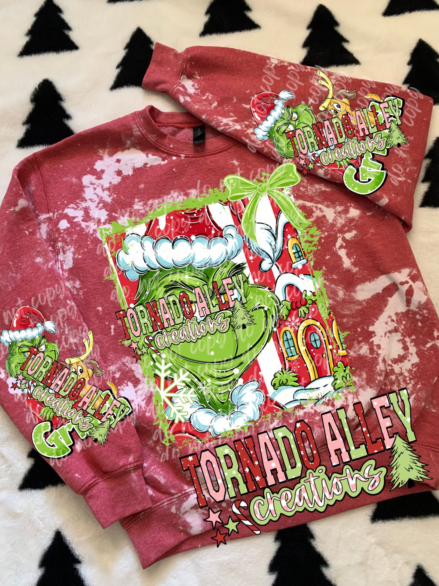 Green Guy Christmas Crewneck
