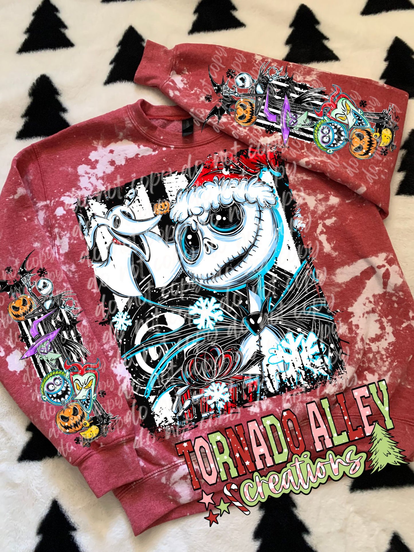 Skelly Santa Crewneck
