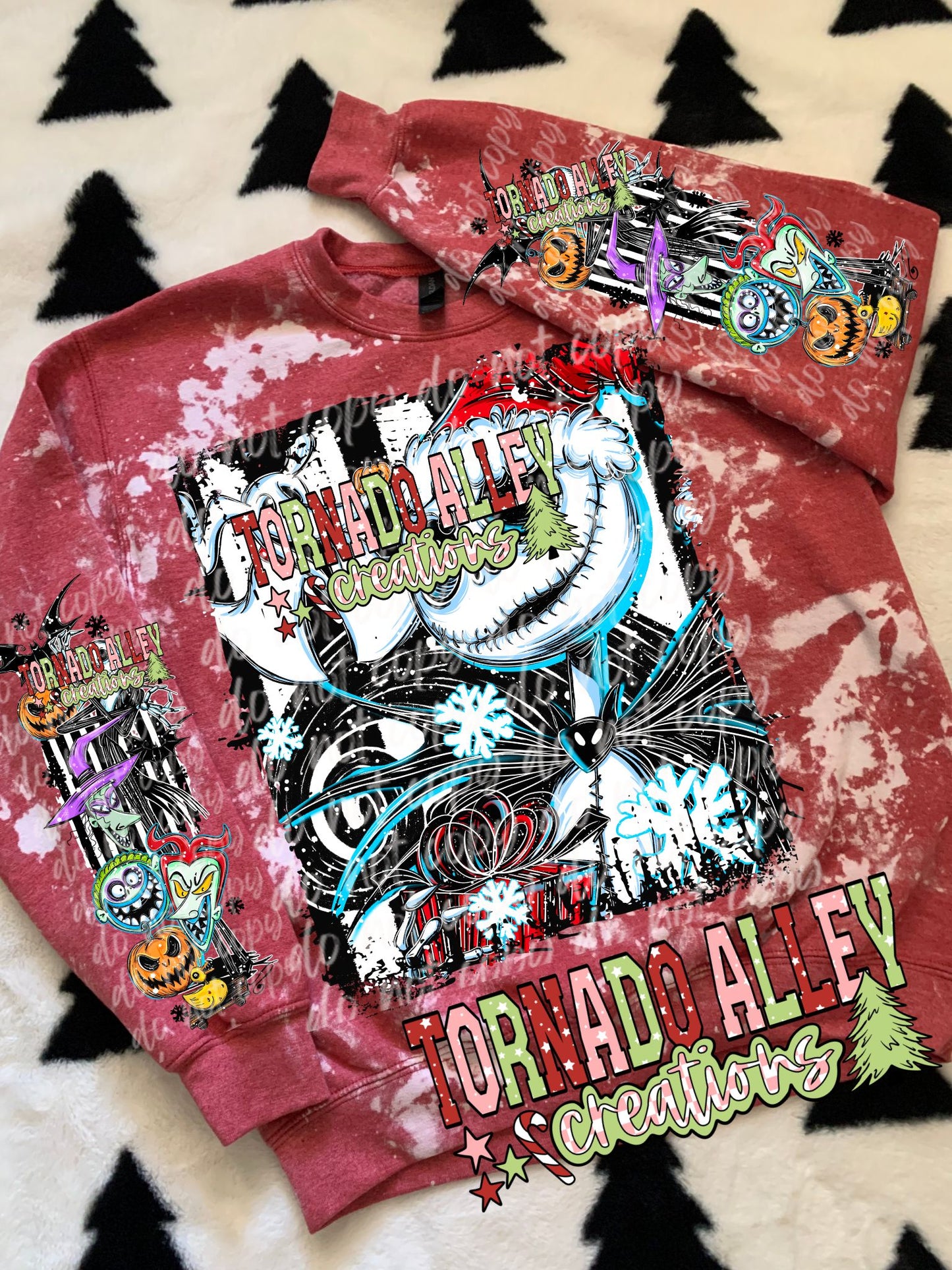 Skelly Santa Crewneck