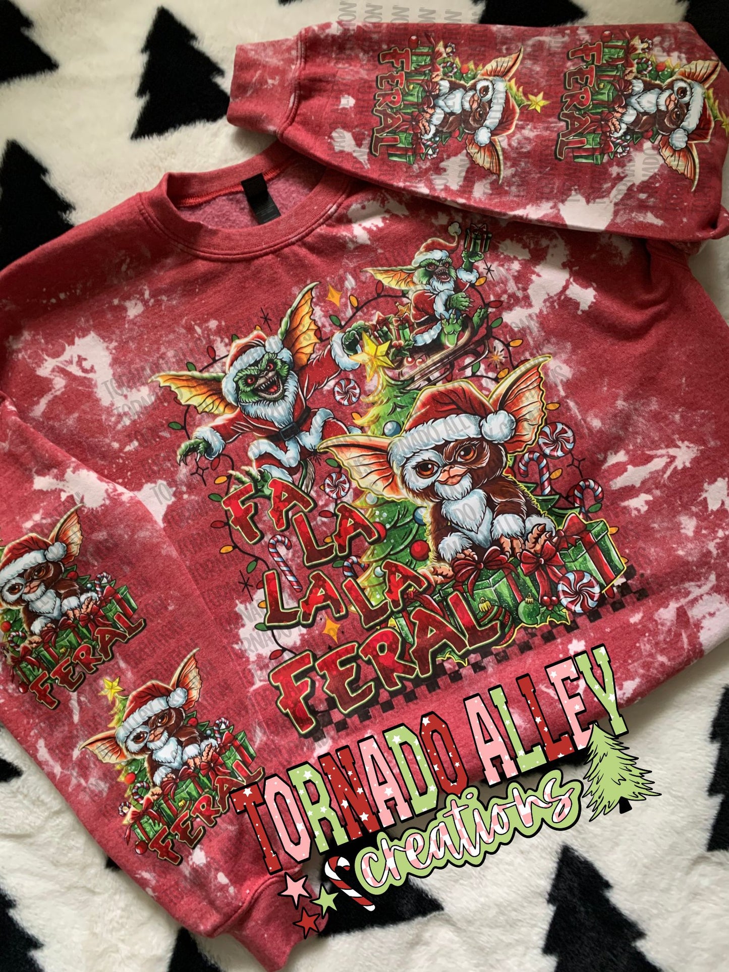 Feral Christmas Crewneck